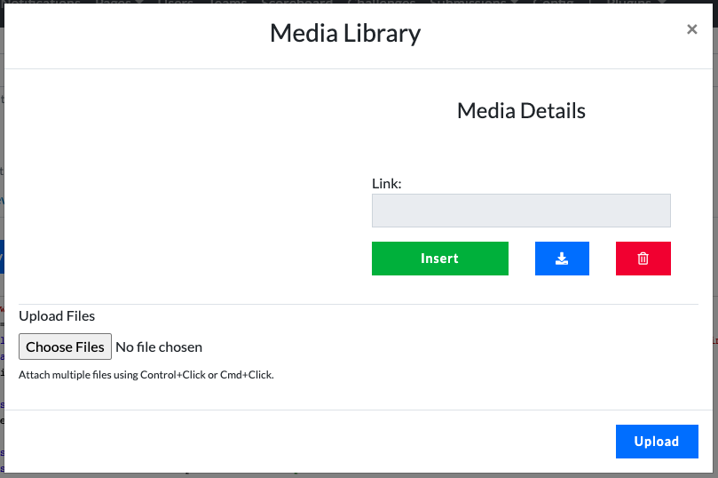 Pages Media Library